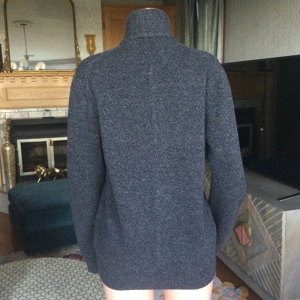 Hackett London Merino Cashmere Zip Cardigan L - Picture 4 of 6